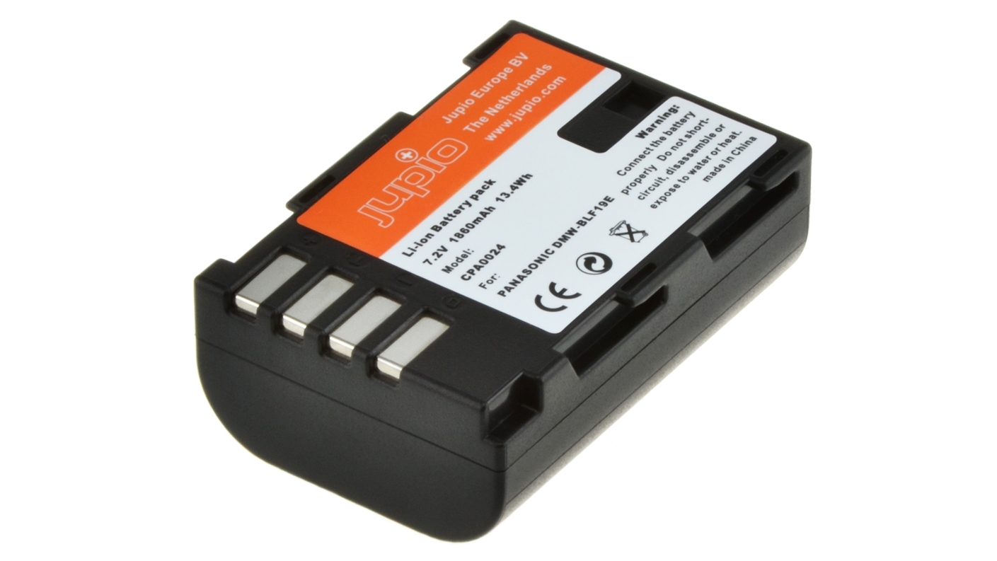 Jupio Panasonic DMW-BLF-19E 1860mAh Battery