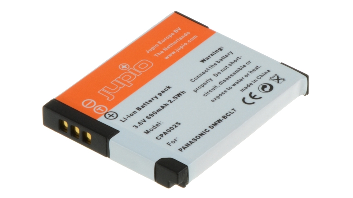 Jupio Pansonic DMW-BCL7 690mAh Battery
