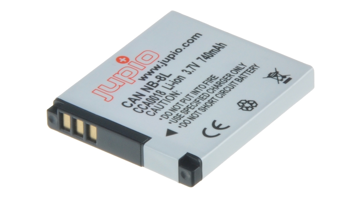 Jupio Canon NB-8L 740mAh Battery