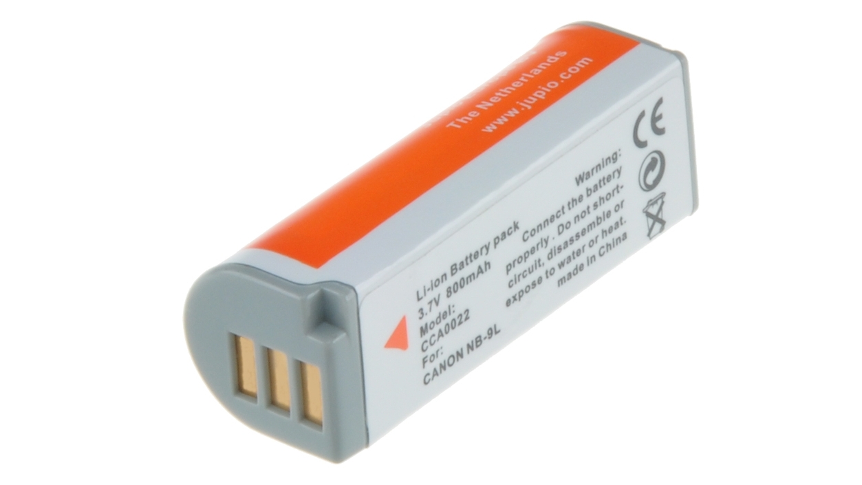 Jupio Canon NB-9L 600mAh Battery
