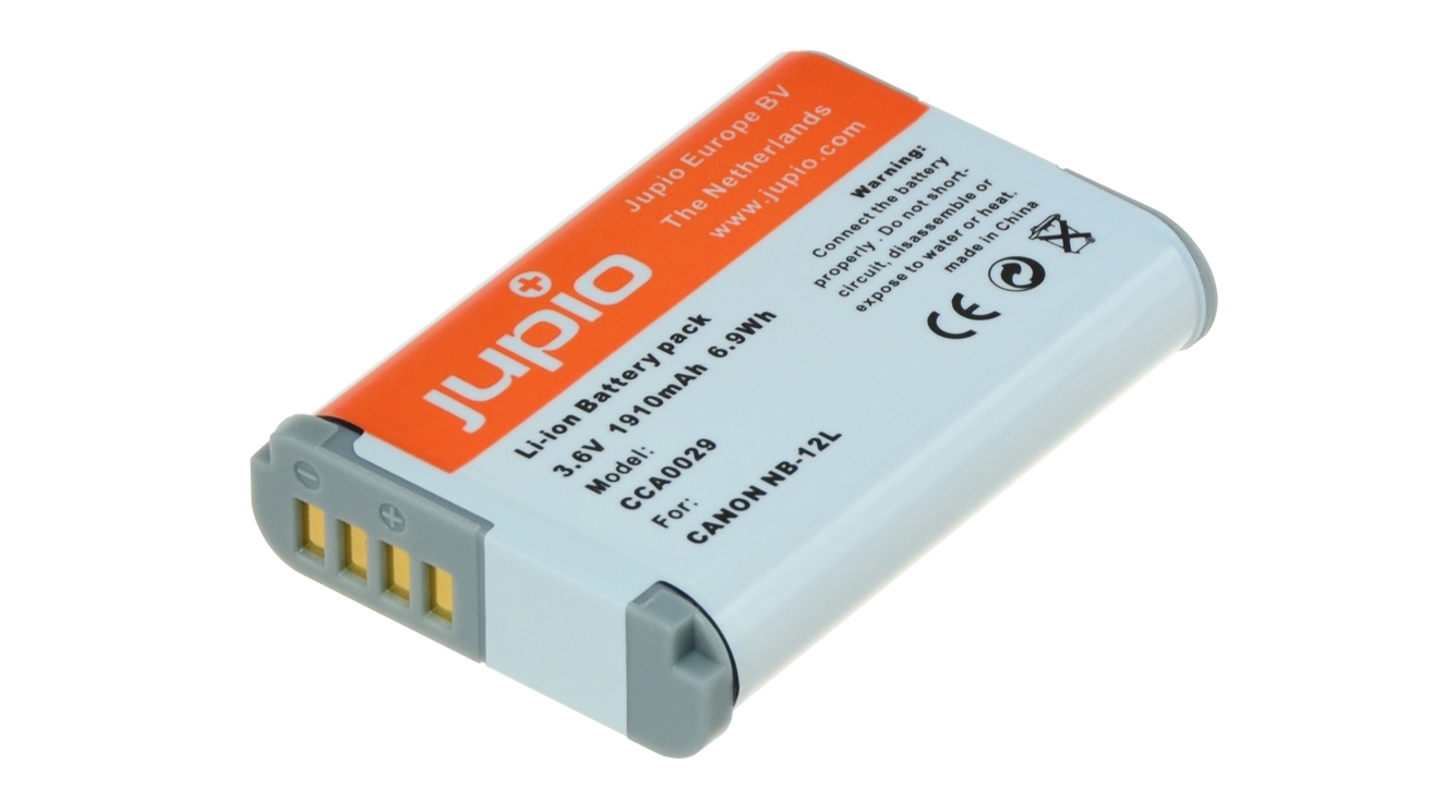 Jupio Canon NB-12L 1910mAh Battery