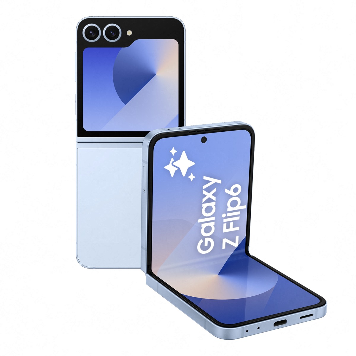 Samsung Galaxy Z Flip6 512GB - Blue | Harvey Norman