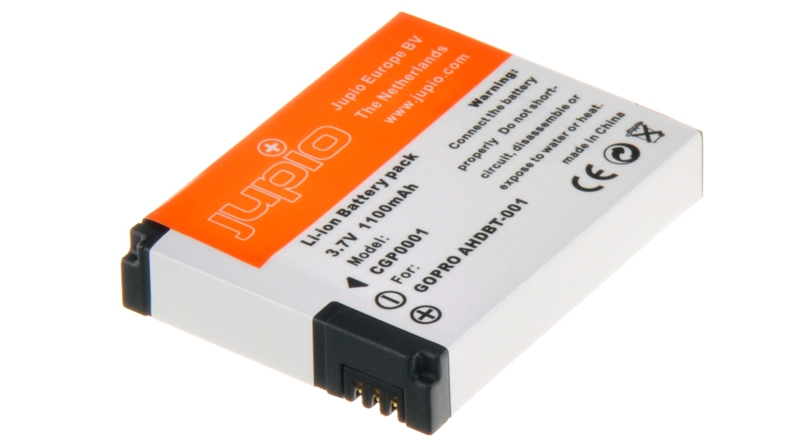 Jupio GoPro Hero 2 AHDBT-001 1100mAh Battery
