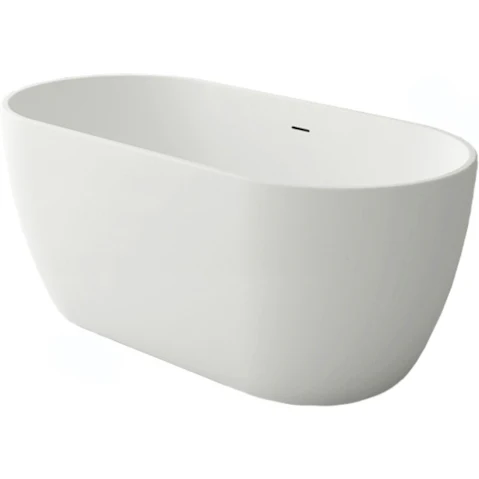 Arcisan Synergii 1500mm Solid Surface Freestanding Bath - Matte White