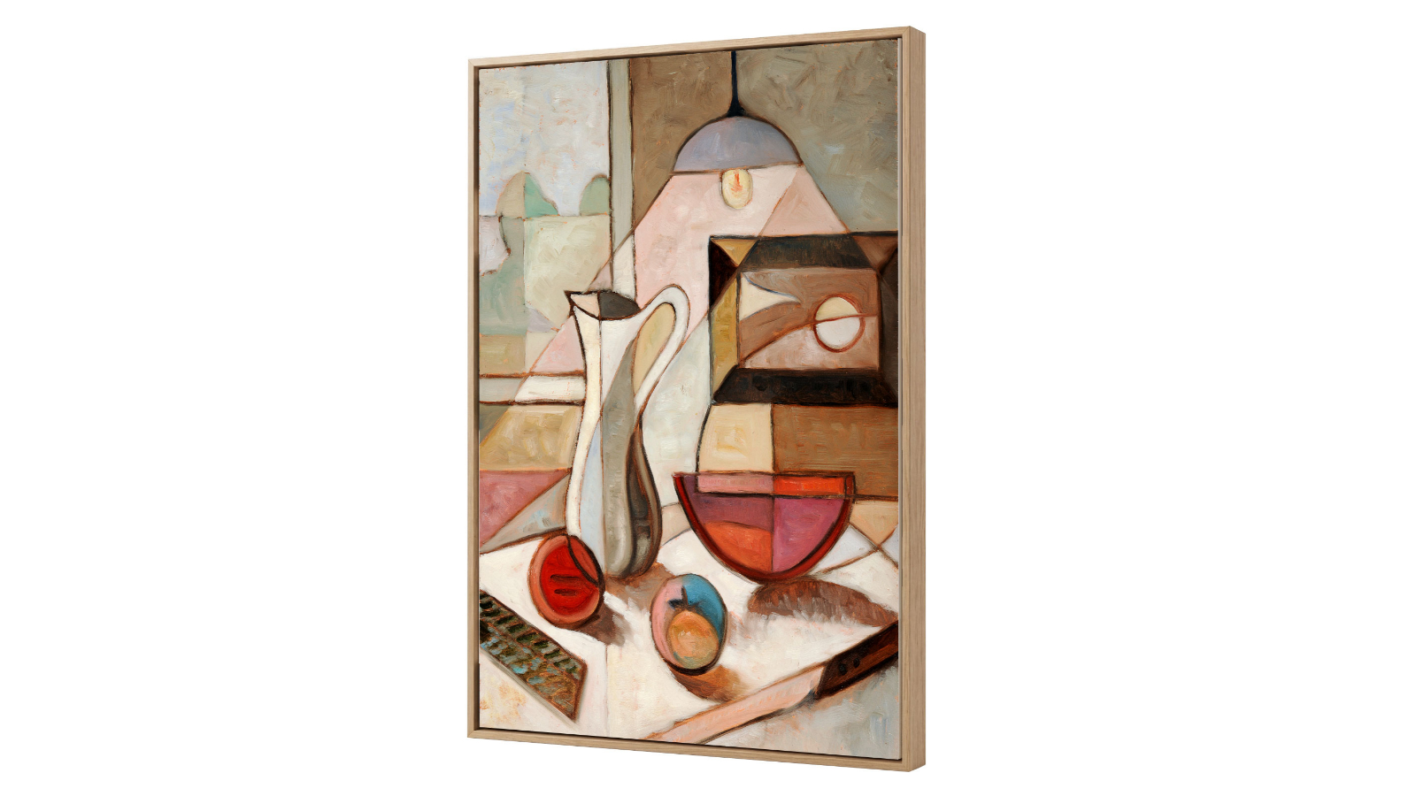 Yezi Framed Abstract Canvas Wall Art - 70 x 100cm
