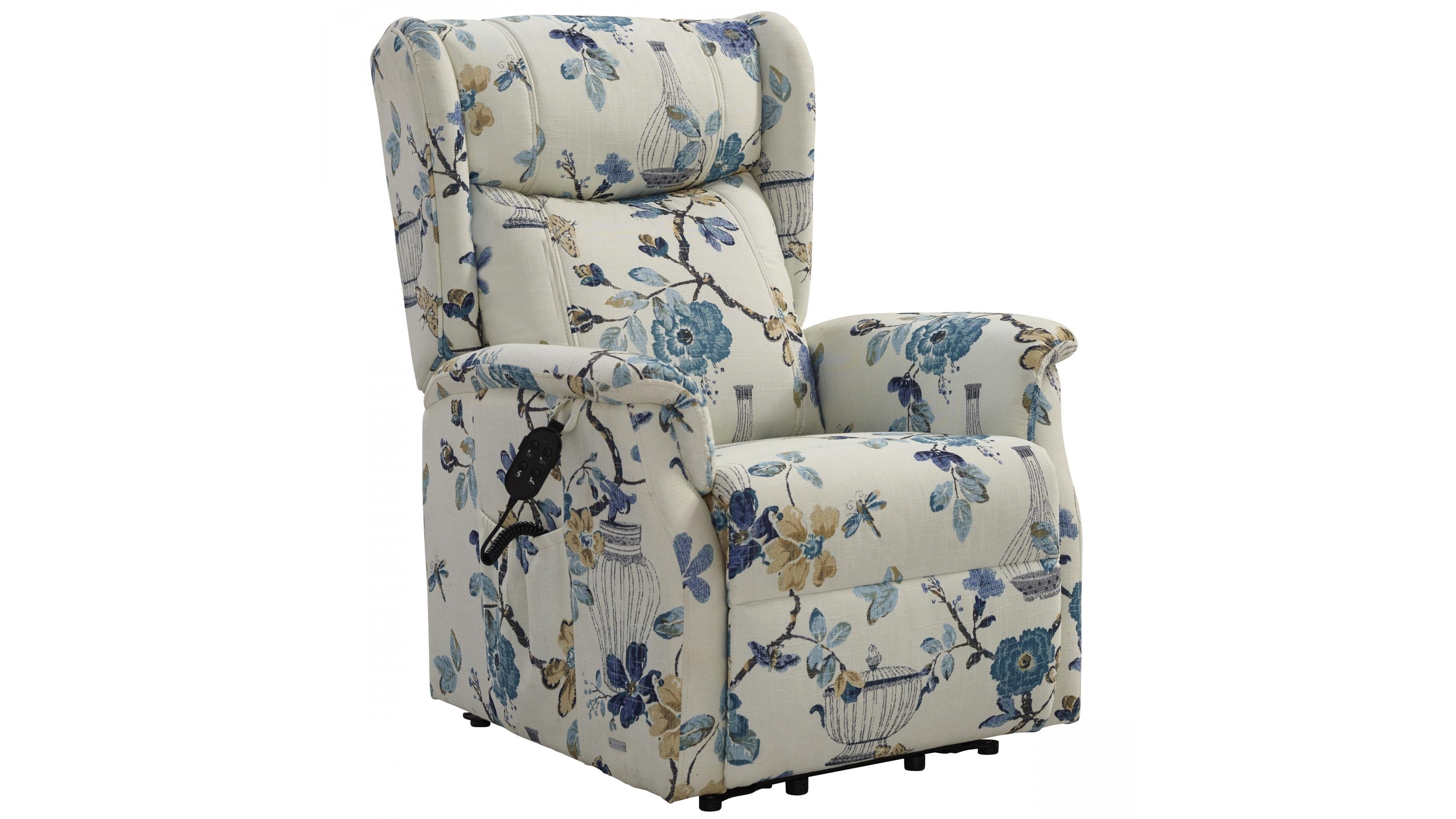 Dusty Fabric Dual Motor Lift Chair Harvey Norman