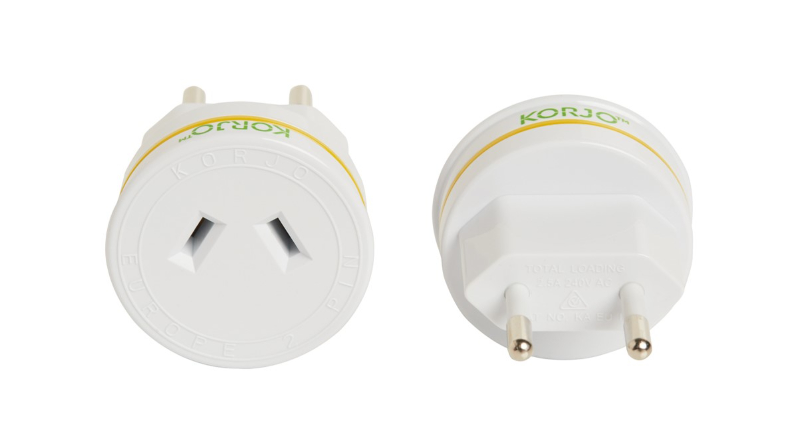 Korjo Travel Adapter for Italy & Switzerland                                                             