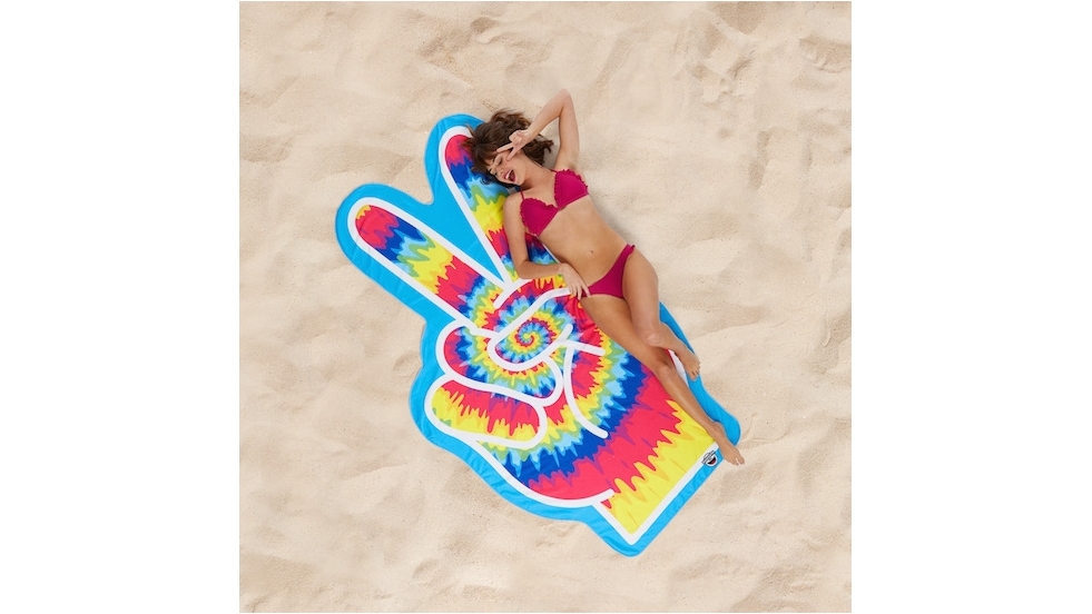 BigMouth Peace Finger Beach Blanket