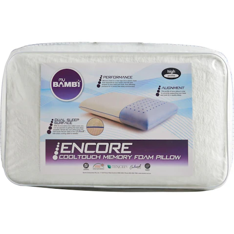 Encore CoolTouch Memory Foam High Pillow