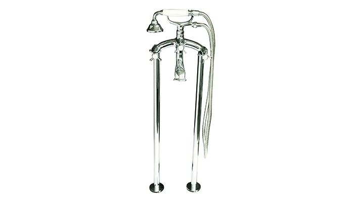 Parisi Hermitage Lever Bath Filler with Hand Shower