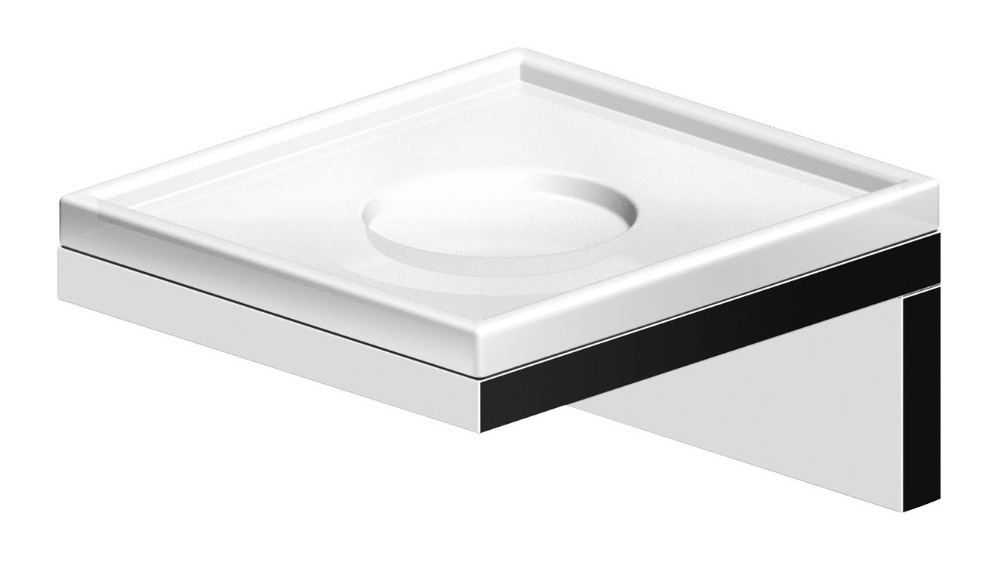 Streamline Zucchetti Aguablu Soap Holder - Chrome