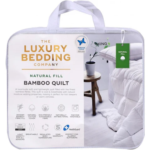The Luxury Bedding Company Bamboo Quilt