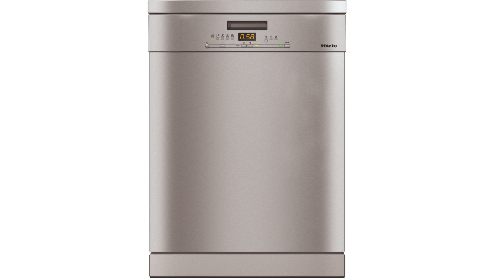 Miele G 5000 Active Freestanding Dishwasher - Clean Steel