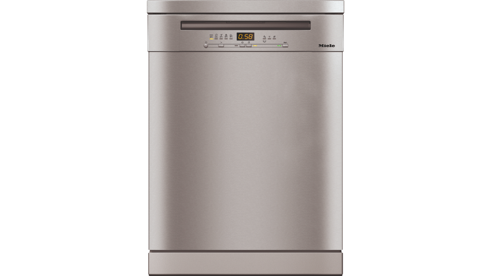 Miele G 5210 SC Active Plus Freestanding Dishwasher- Clean Steel