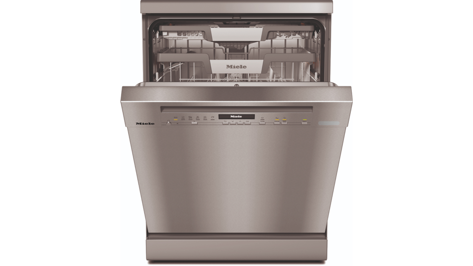 Miele AutoDos Freestanding Dishwasher - Clean Steel