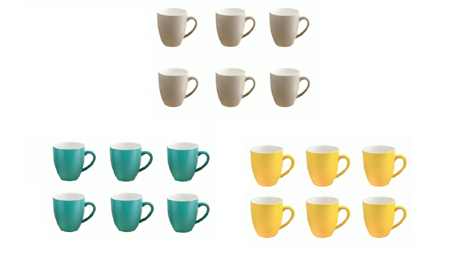 Purple Spoilz Set of 6 400ml Bevande Coffee Mug