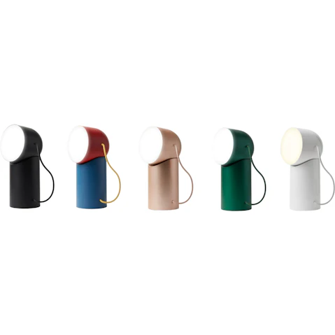 Lexon Orbe Portable LED Lamp with Moving Head