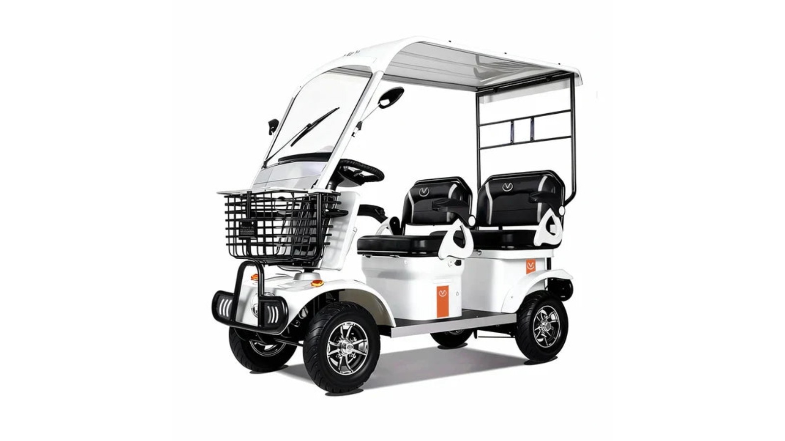 Hubsite Long-Range Mobility Aid Scooter with Rain Deflector