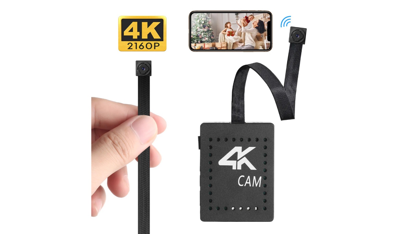 Awaretech 4K DIY Pinhole Module Wi-Fi Camera