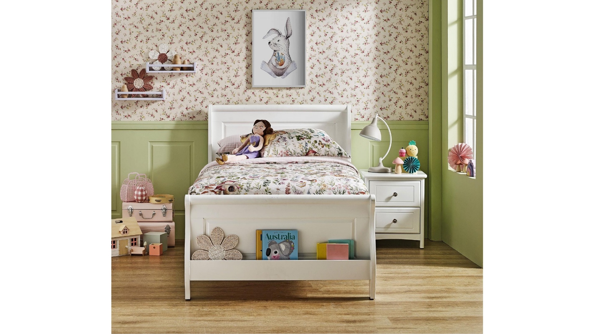 Hayley Sleigh Bed