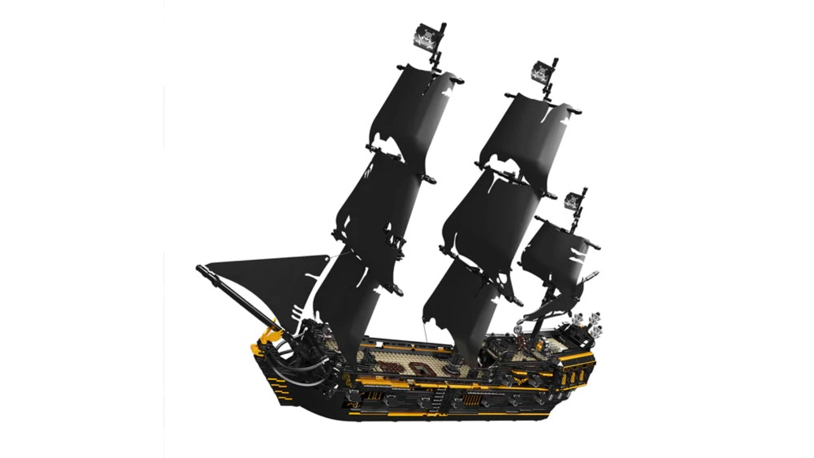 Mould King 3180 Piece Black Pearl Collectable