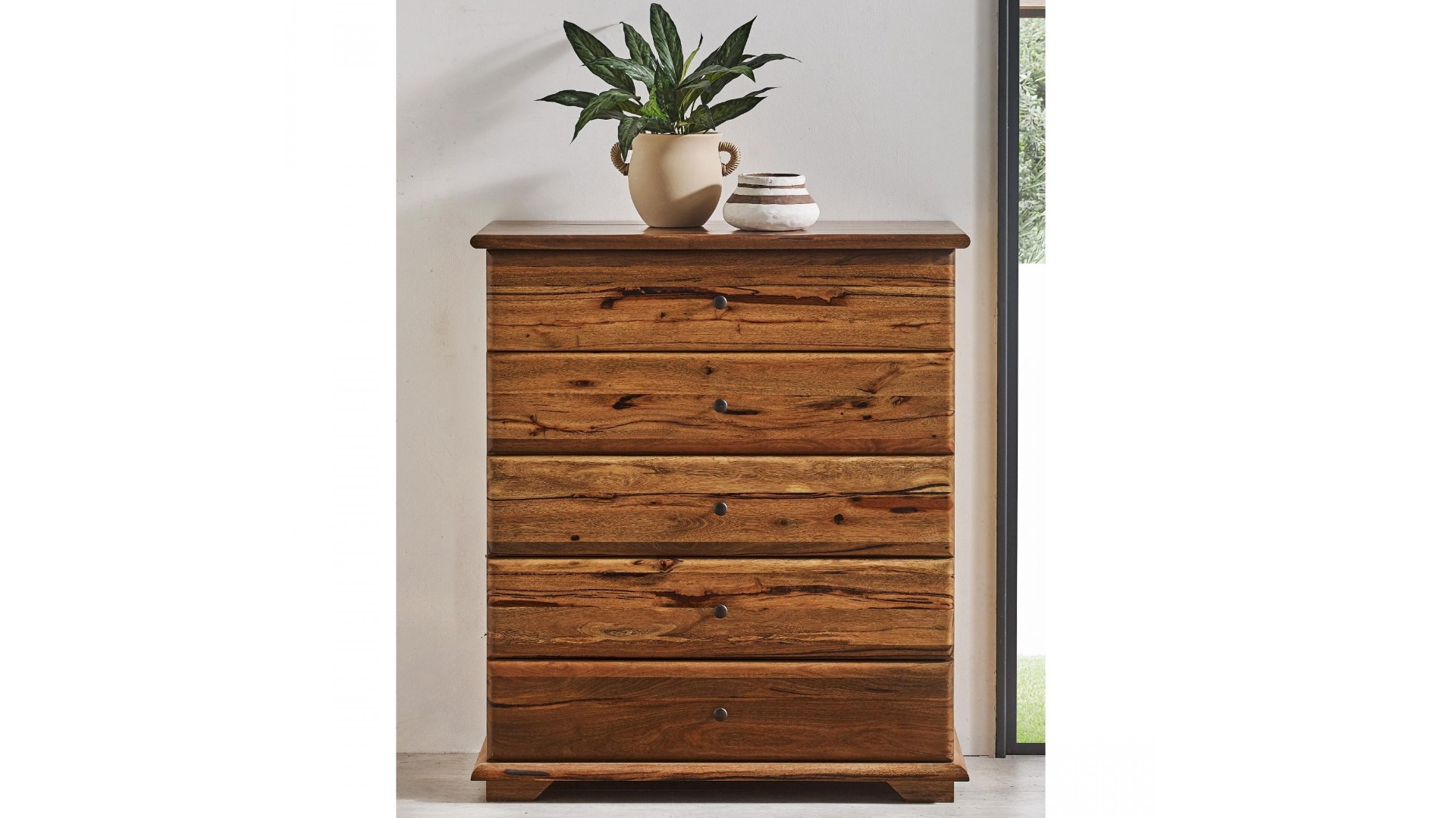 Pemberton 5-Drawer Tallboy