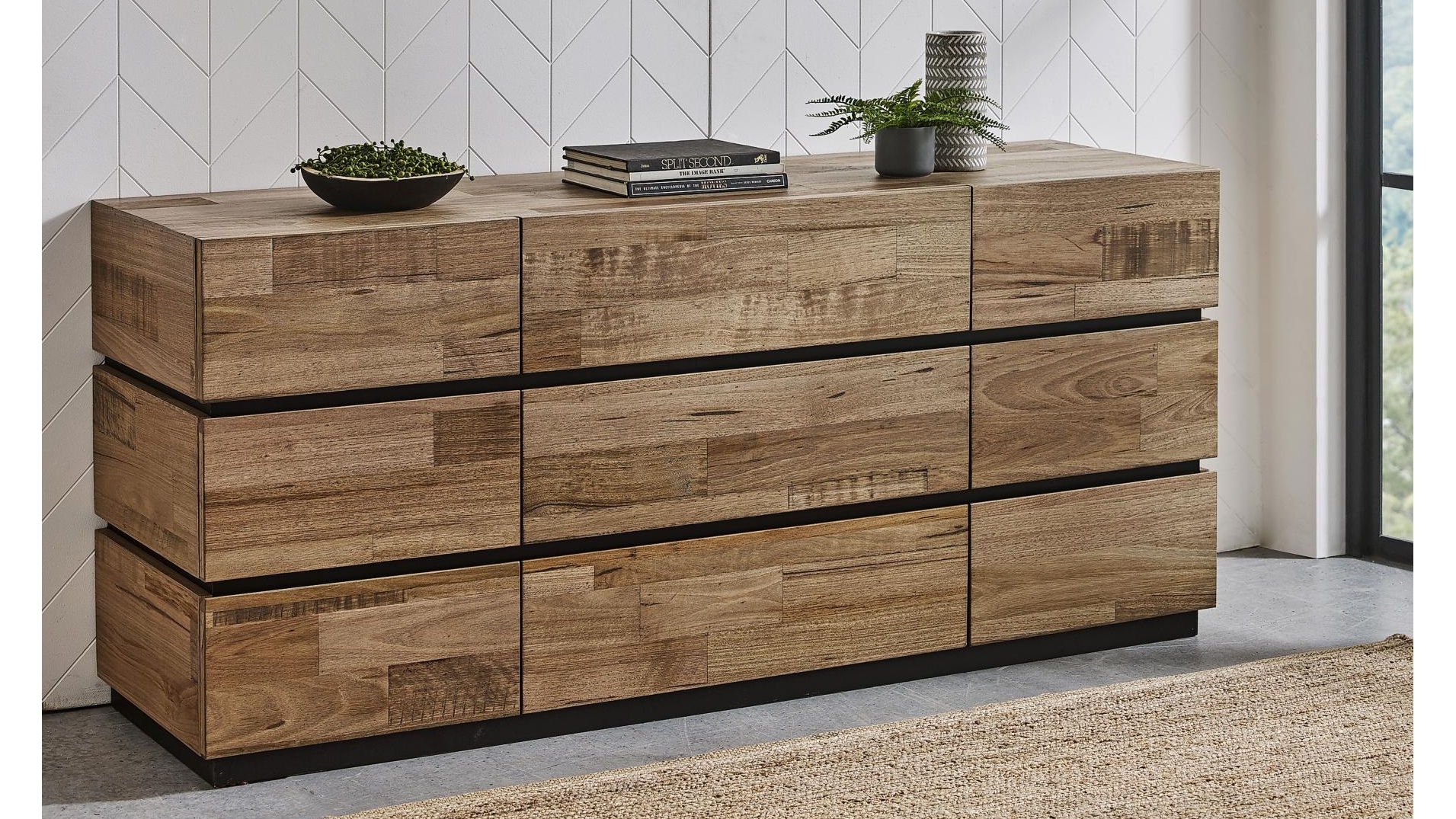 Brandon 9Drawer Dresser Harvey Norman