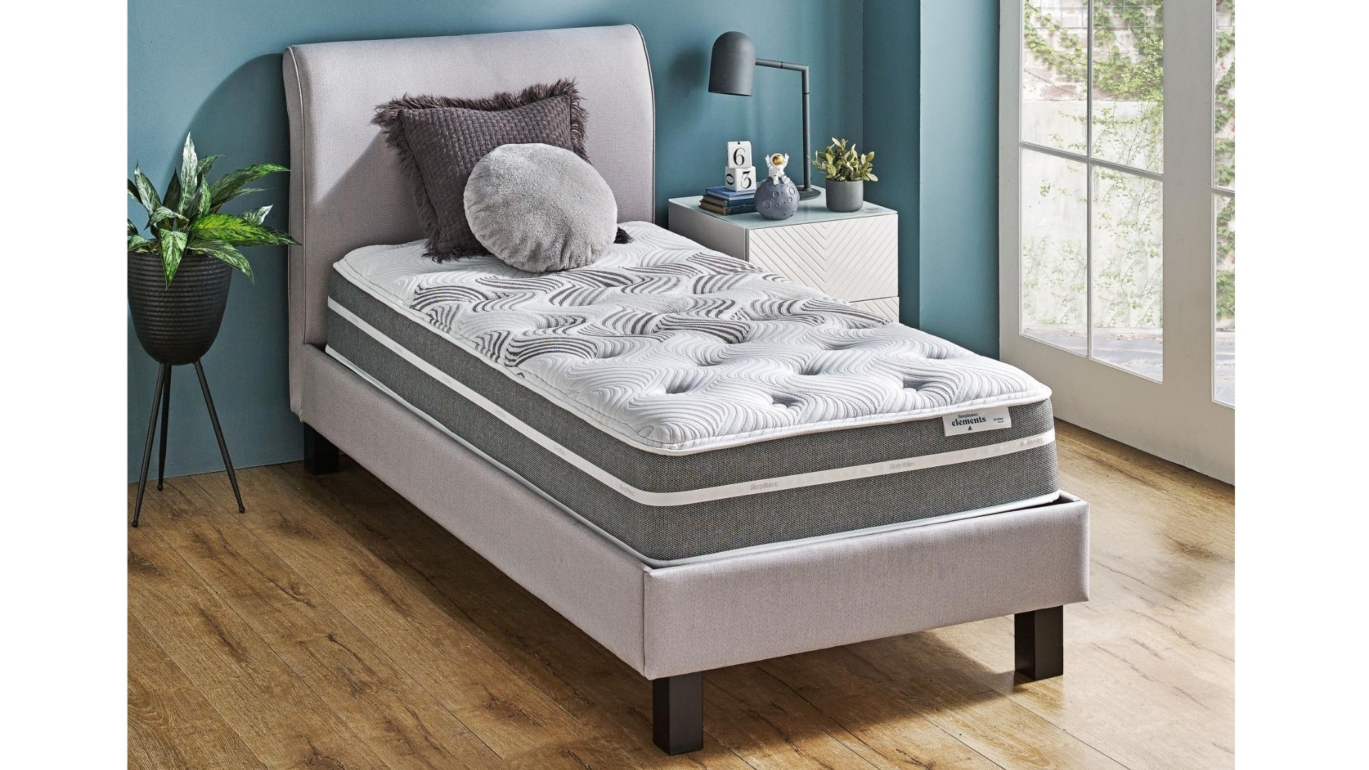 SleepMaker Elements Jordan Plush Mattress - Long Single
