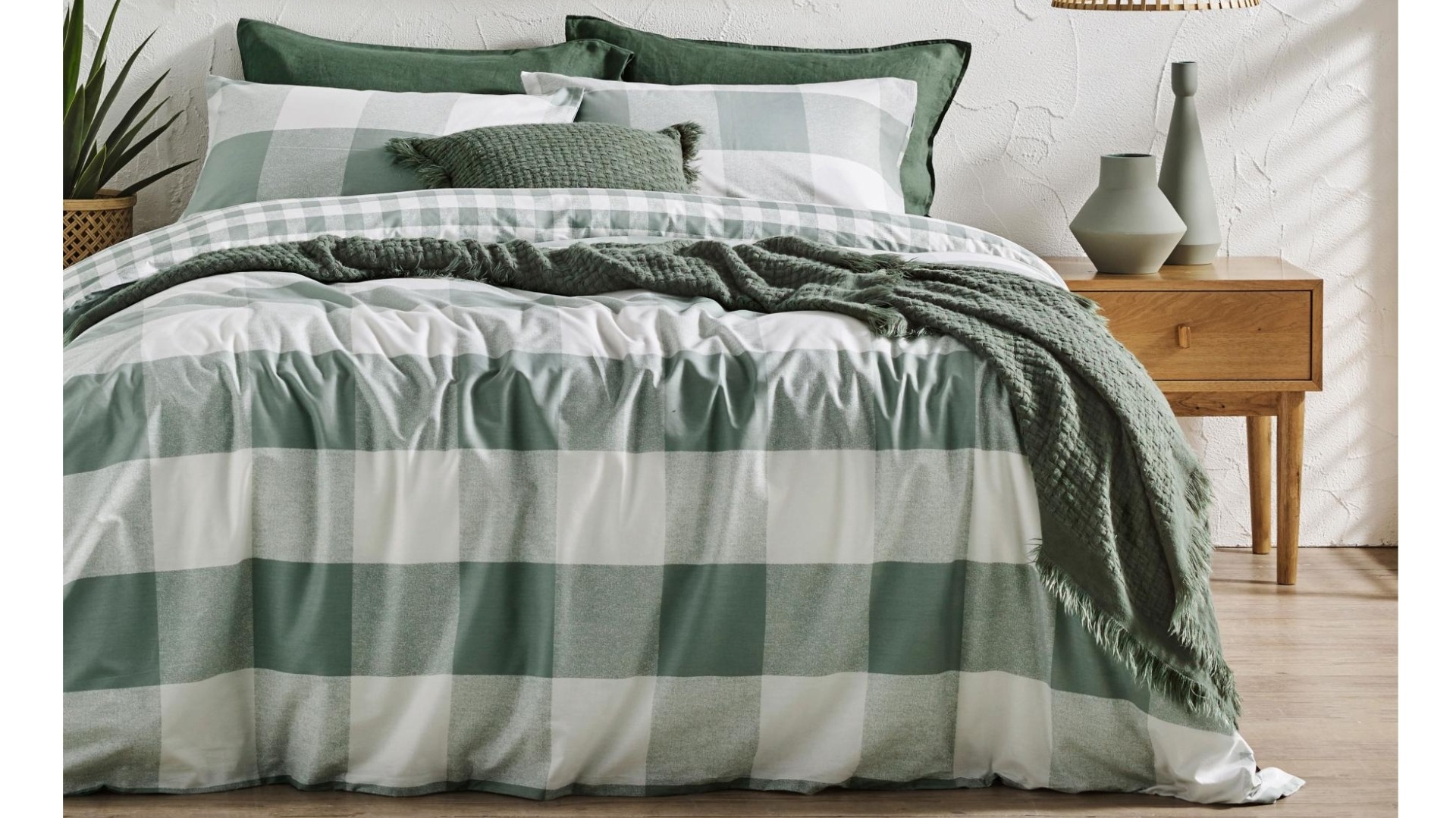 L'Avenue Liam Forest Quilt Cover Set - King