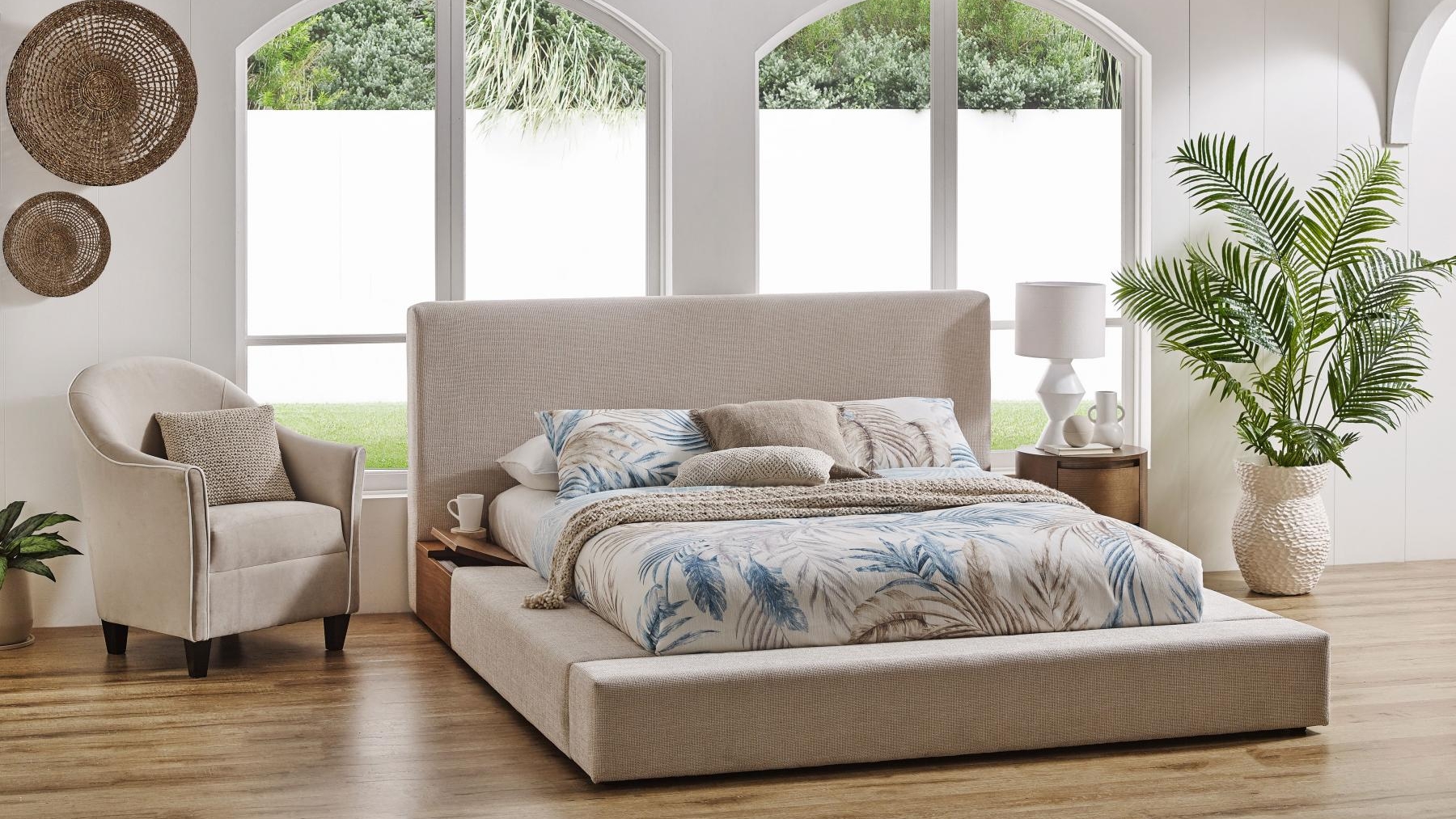 Harvey norman super king bed frame top