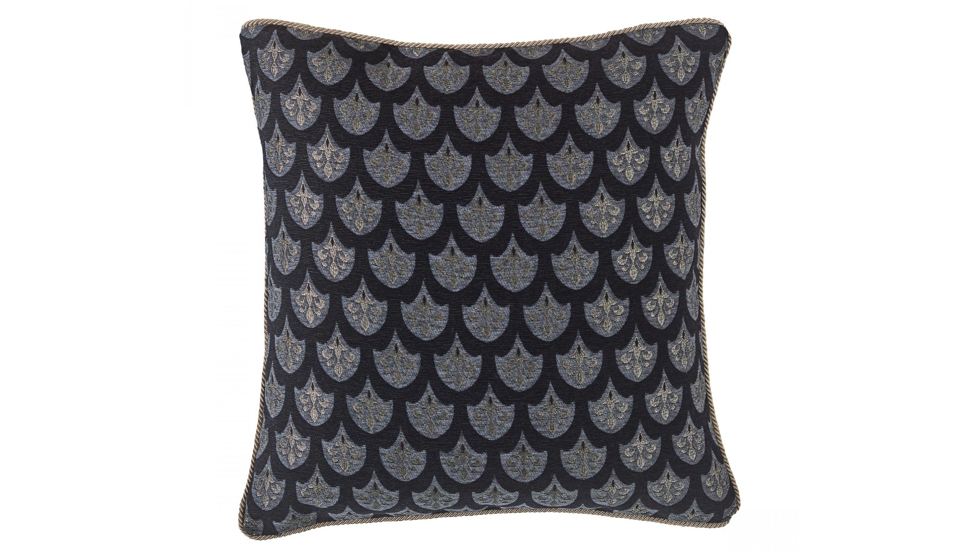 Constanza Black European Pillowcase