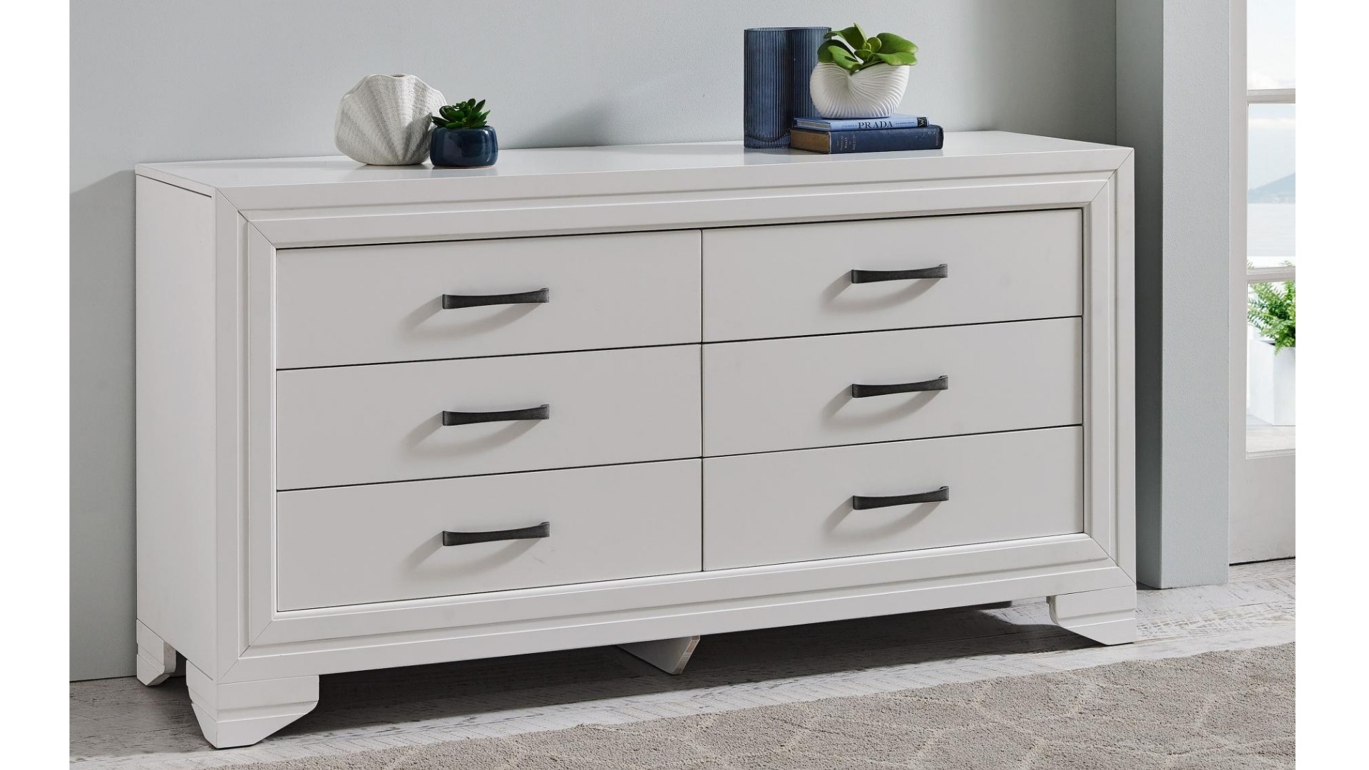 Topaz 6-Drawer Dresser