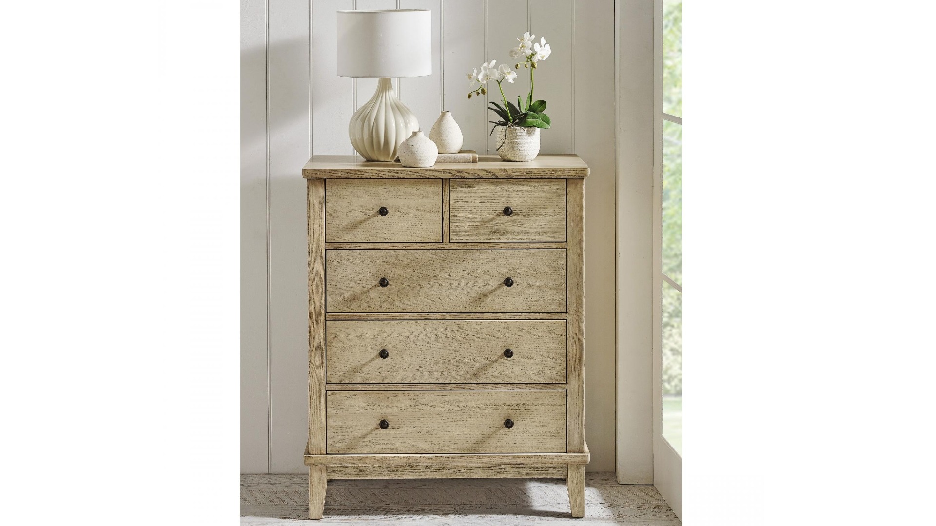 Savannah 5-Drawer Tallboy