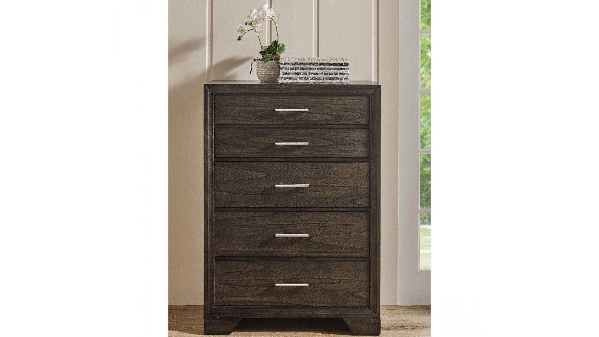 Amalfi 5-Drawer Tallboy