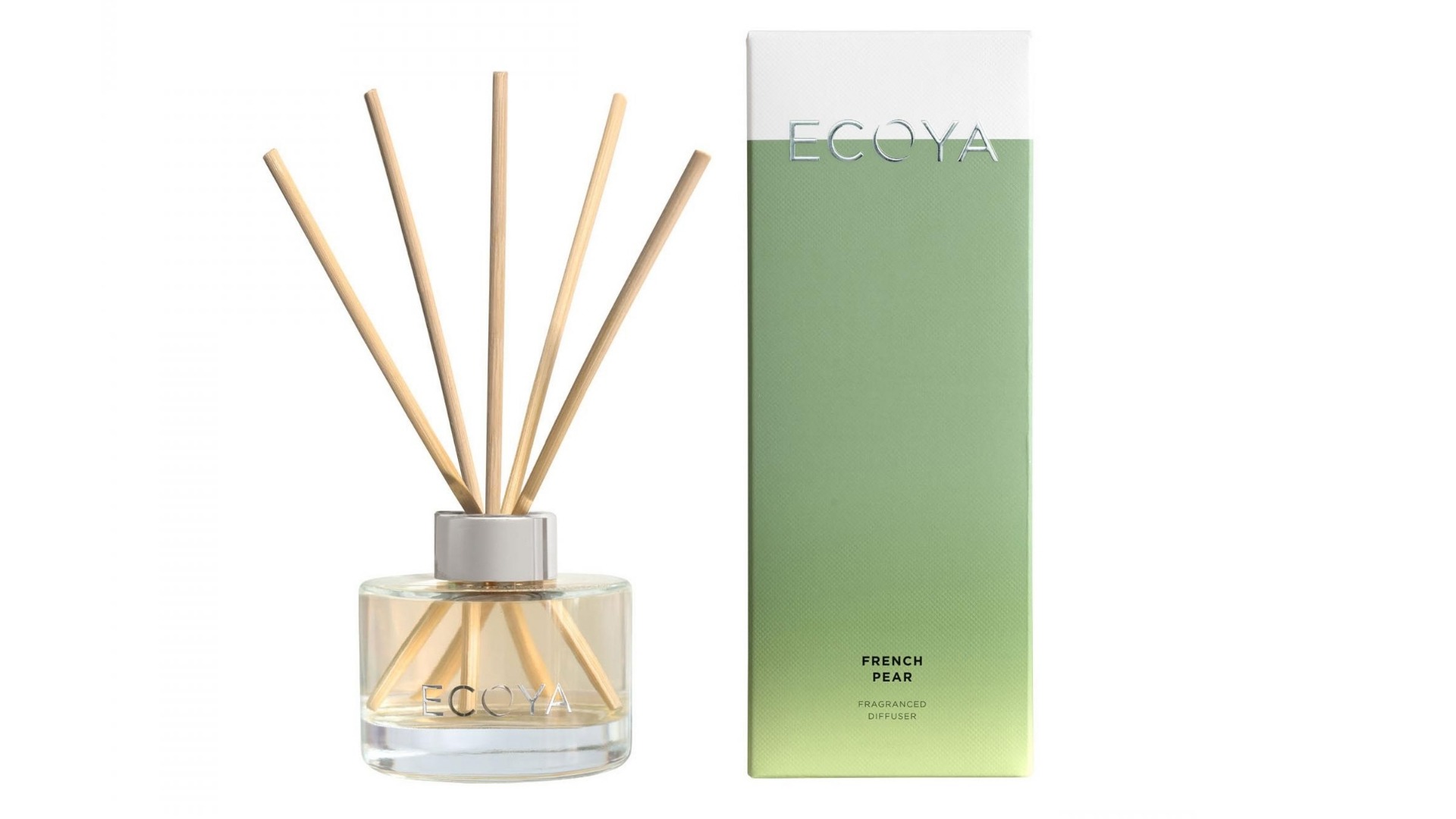 Ecoya French Pear 50ml Mini Diffuser Harvey Norman