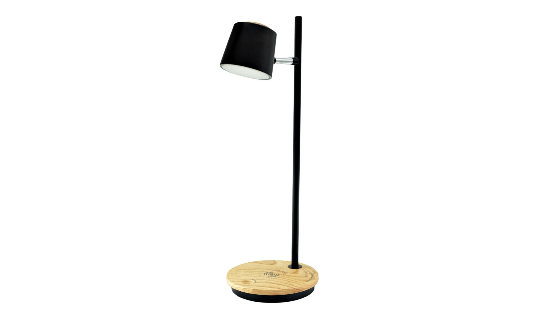 Smart Touch Charging Table Lamp - Black