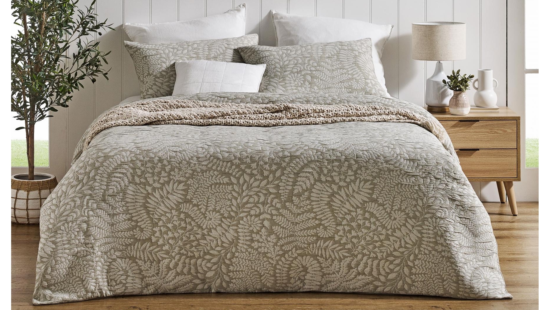 Chinta Forest Quilt Cover Set - Double