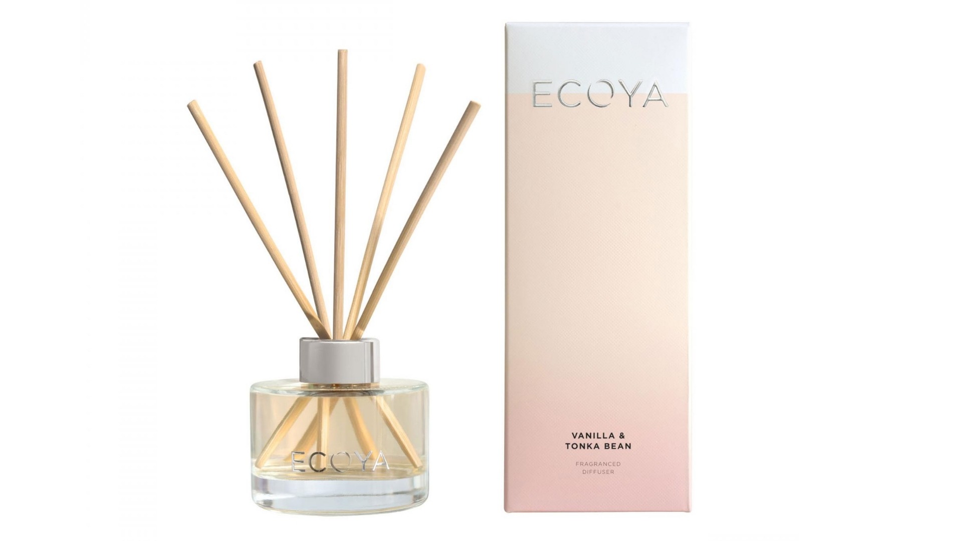 Ecoya Vanilla and Tonka Bean 50ml Mini Diffuser