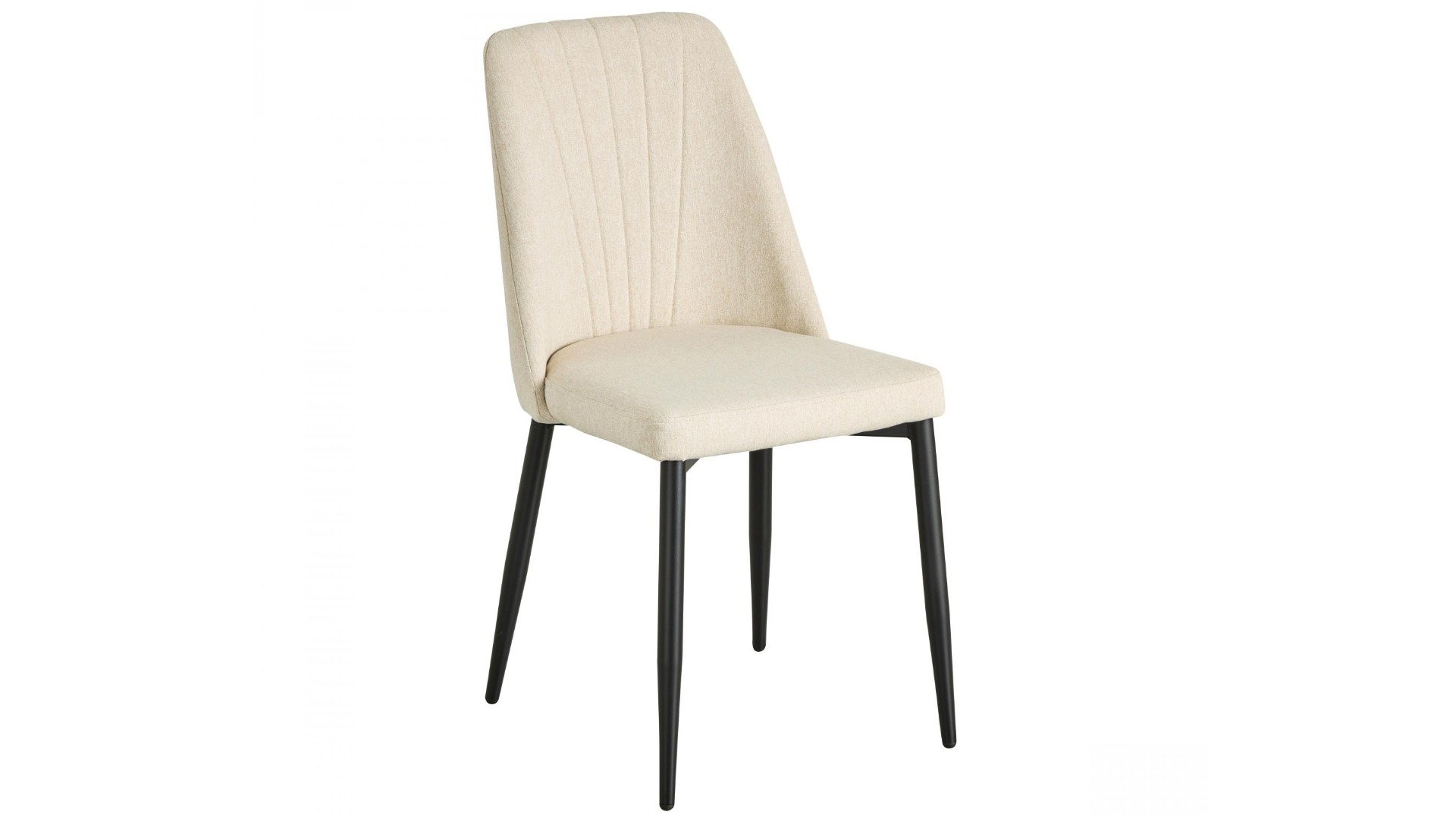 Piper Dining Chair - Beige Fabric