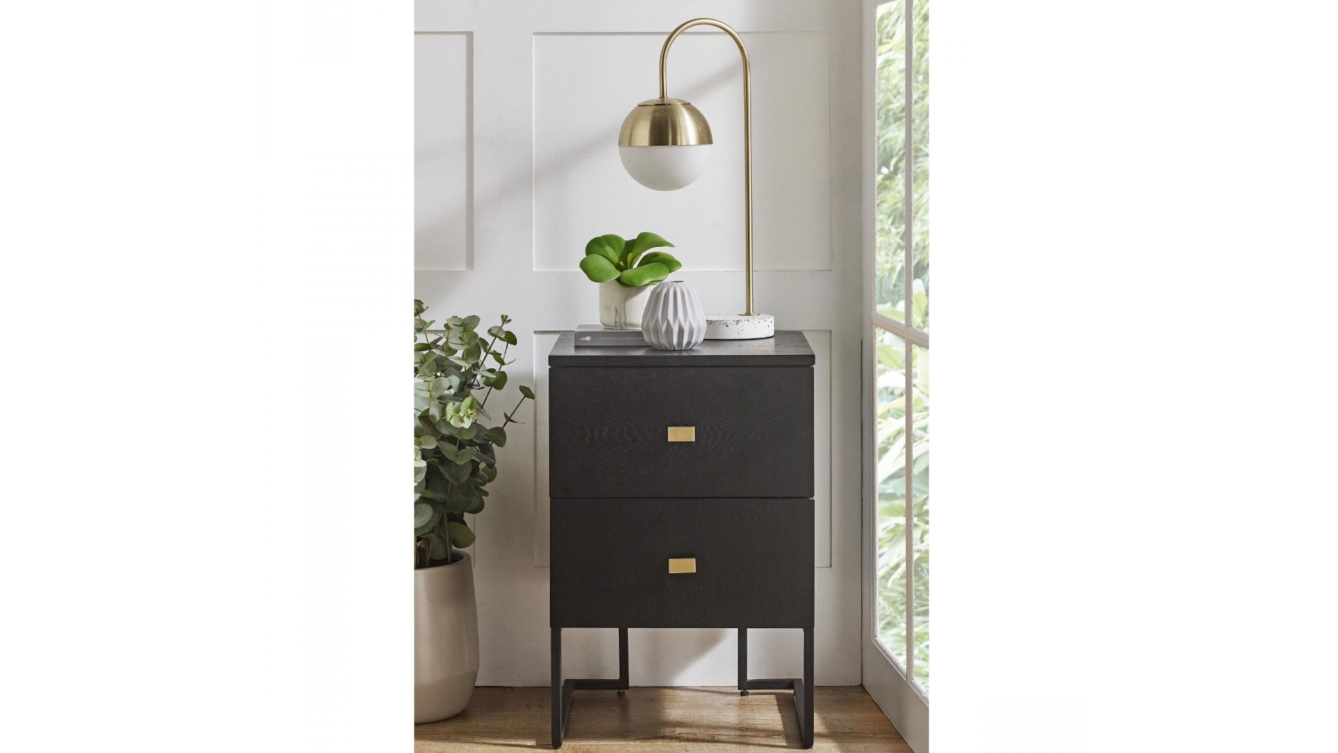 Rayne 2-Drawer Bedside Table