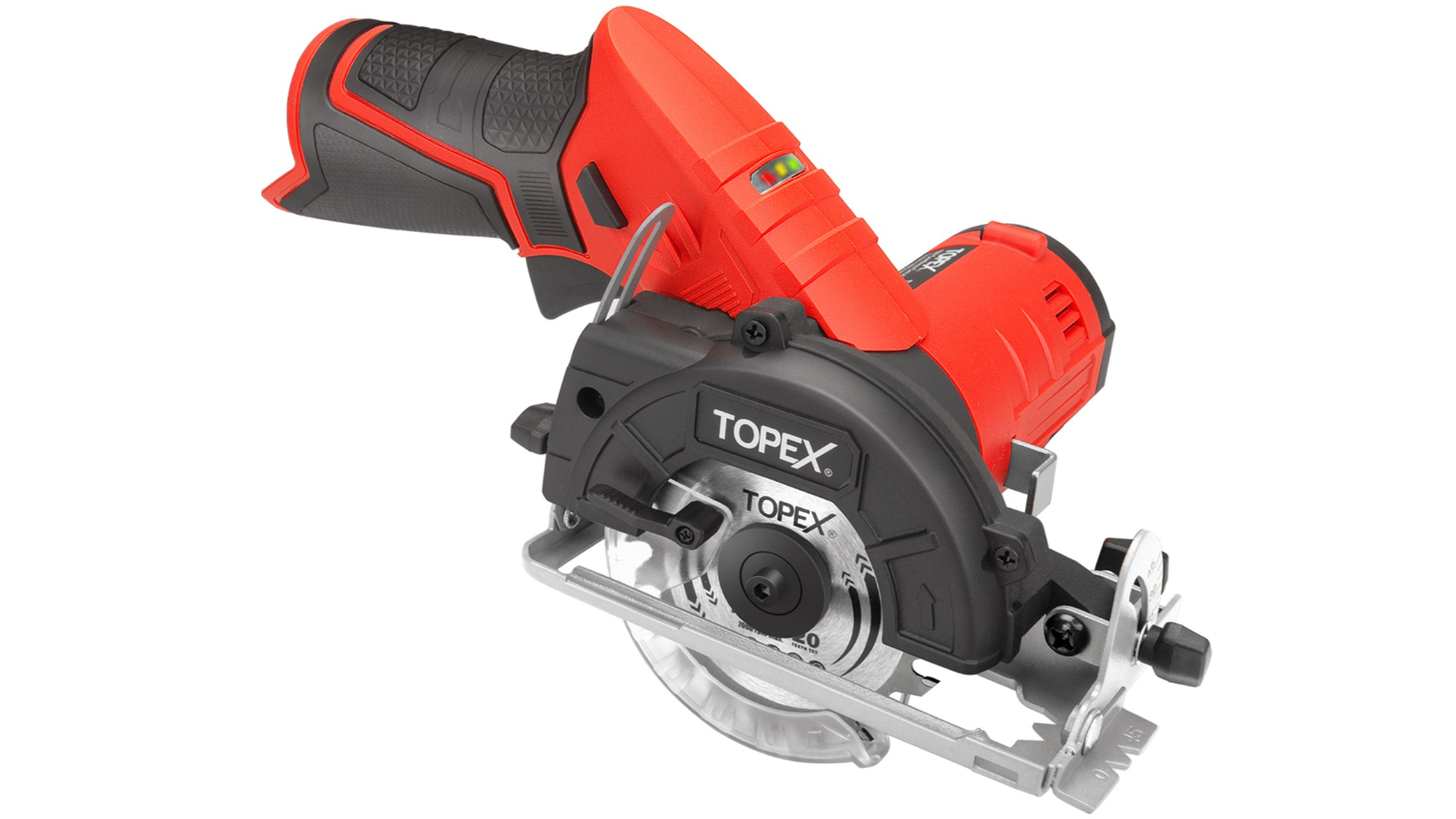TOPEX 12V Max Cordless Circular Saw 8.5cm Compact Lightweight with Battery and Charger