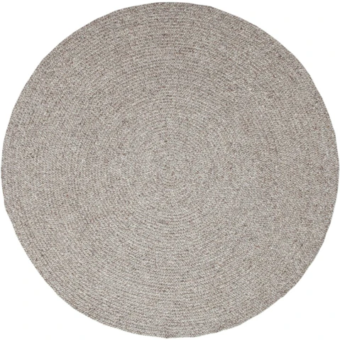 Javi JH1427 Mocha Round Rug