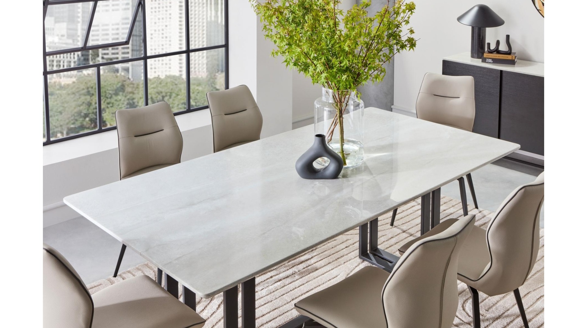 Aurora 7Piece Dining Setting Pearl Harvey Norman