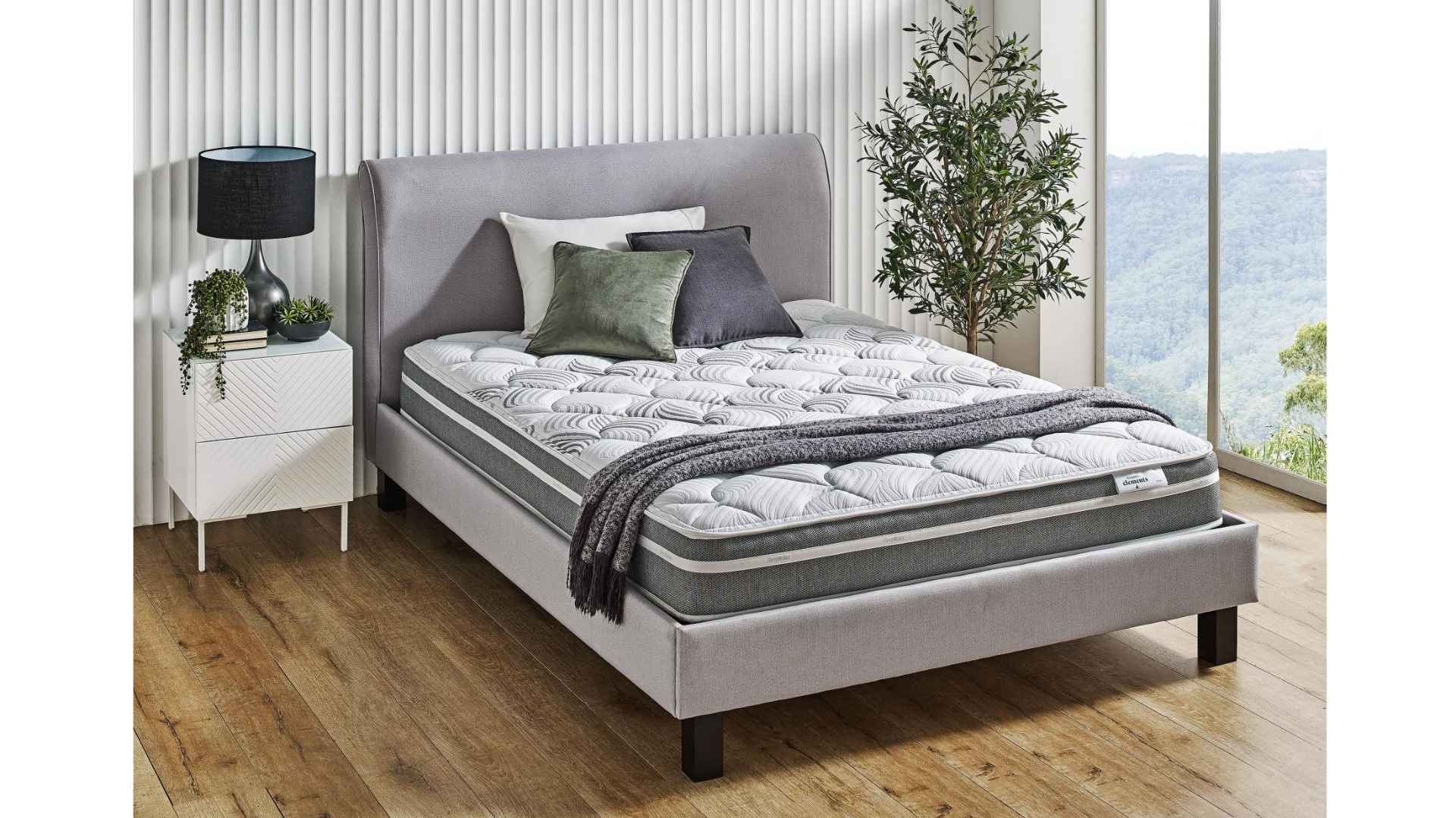 SleepMaker Elements Jordan Medium Mattress Queen Harvey Norman