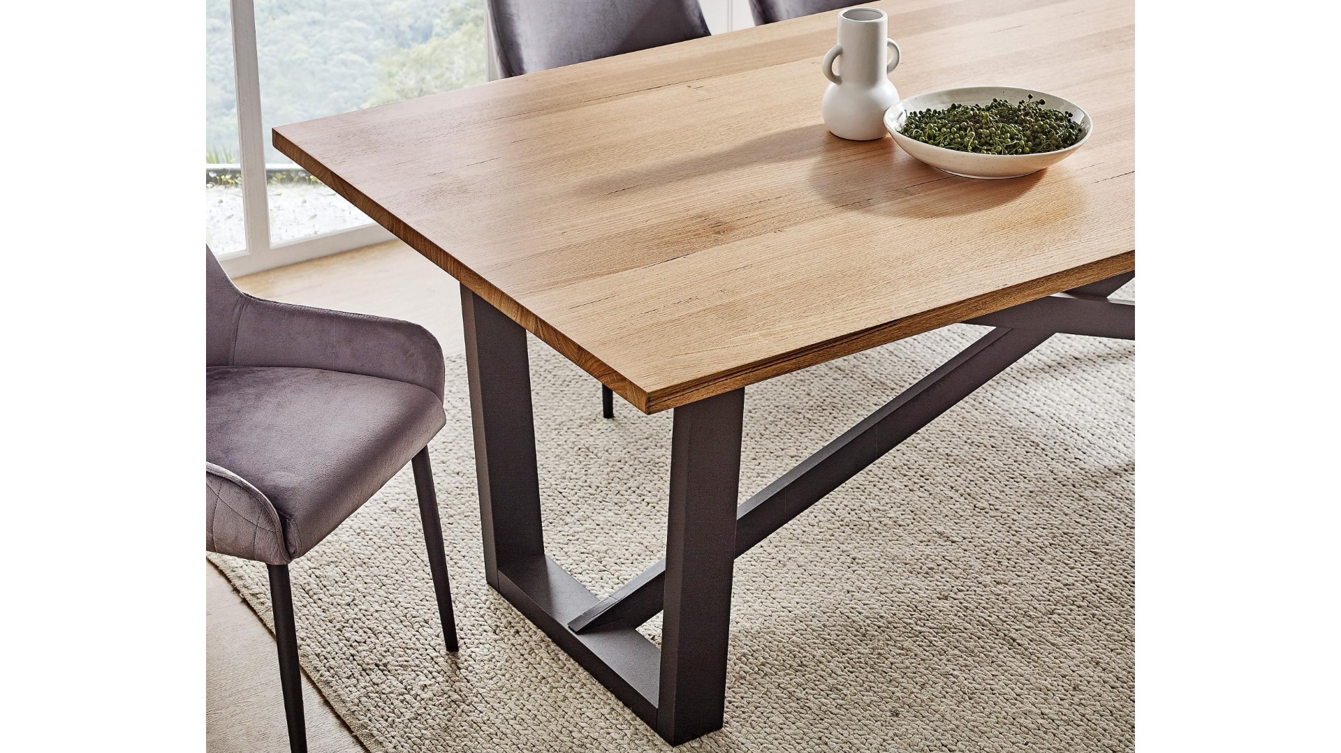 Basel Dining Table 180cm Harvey Norman