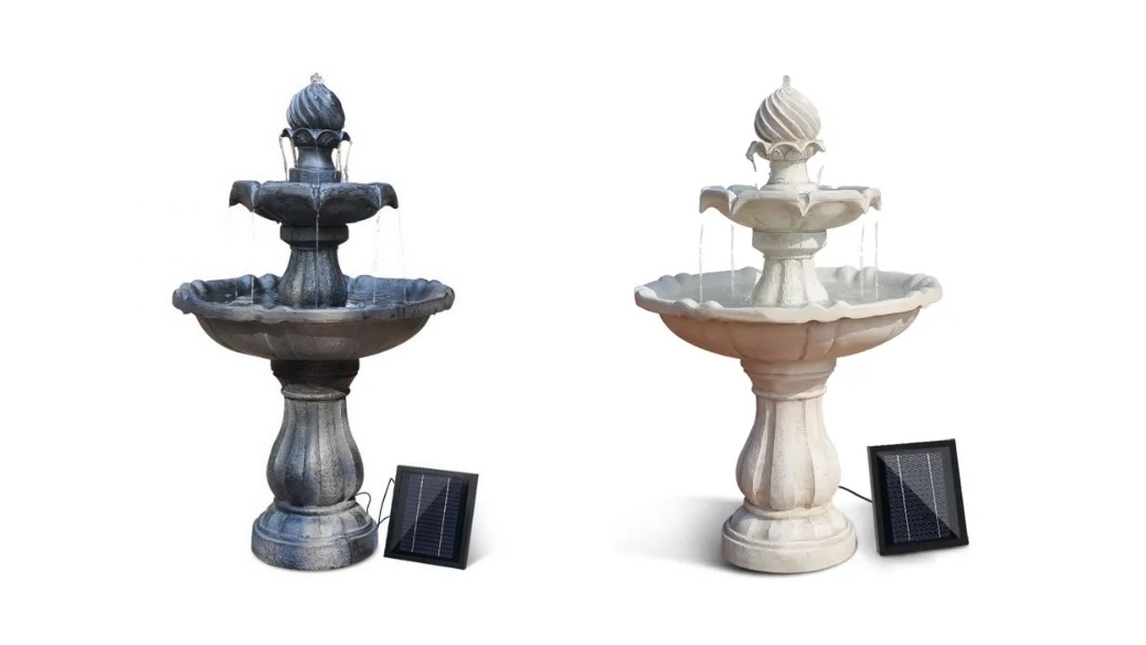 Gardeon 3 Tier Solar Powered Water Fountain