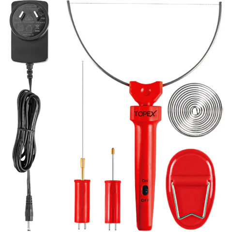 TOPEX 3-in-1 Hot Wire Foam Cutter Styrofoam Cutting Tool Set