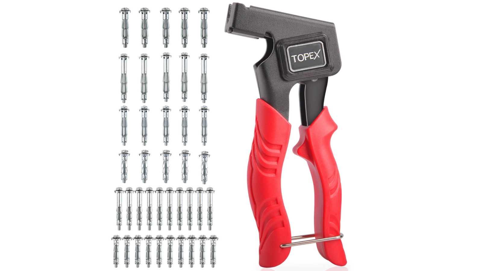 TOPEX 41 Piece Hollow Wall Anchor Fixing Setting Tool Kit