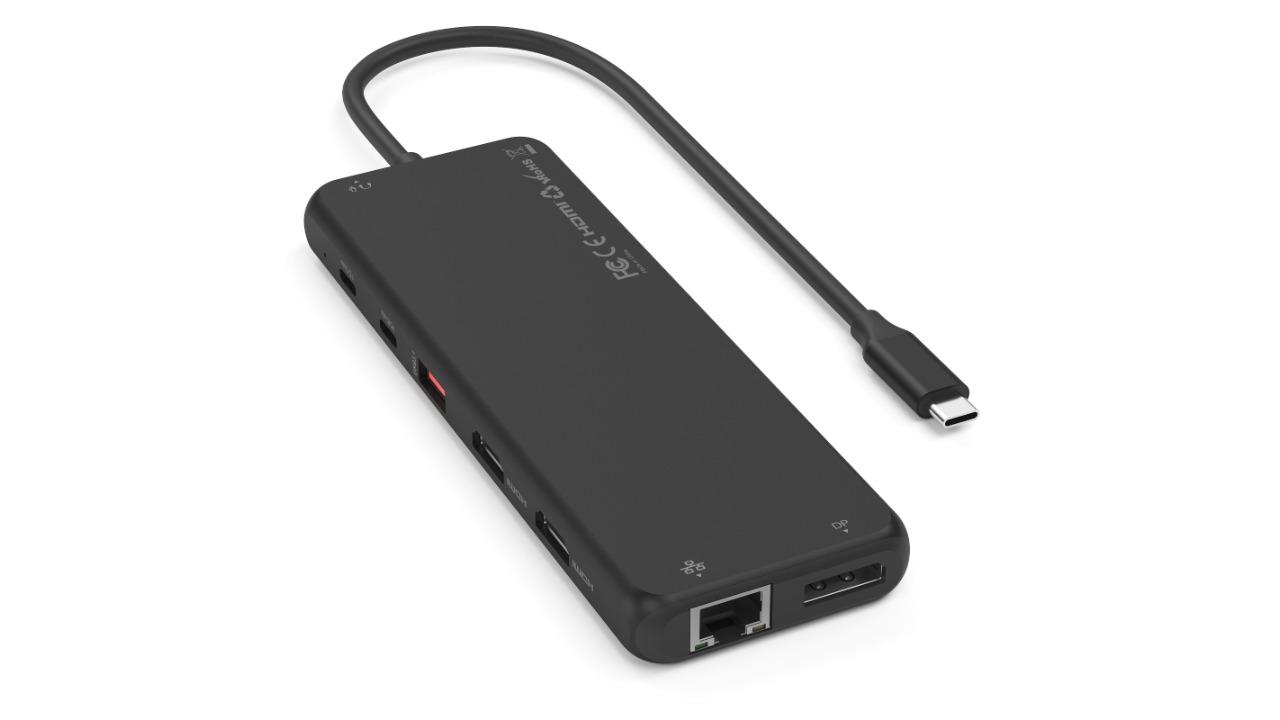 Satechi 13-in-1 USB-C Triple Display Multiport Adapter - Black