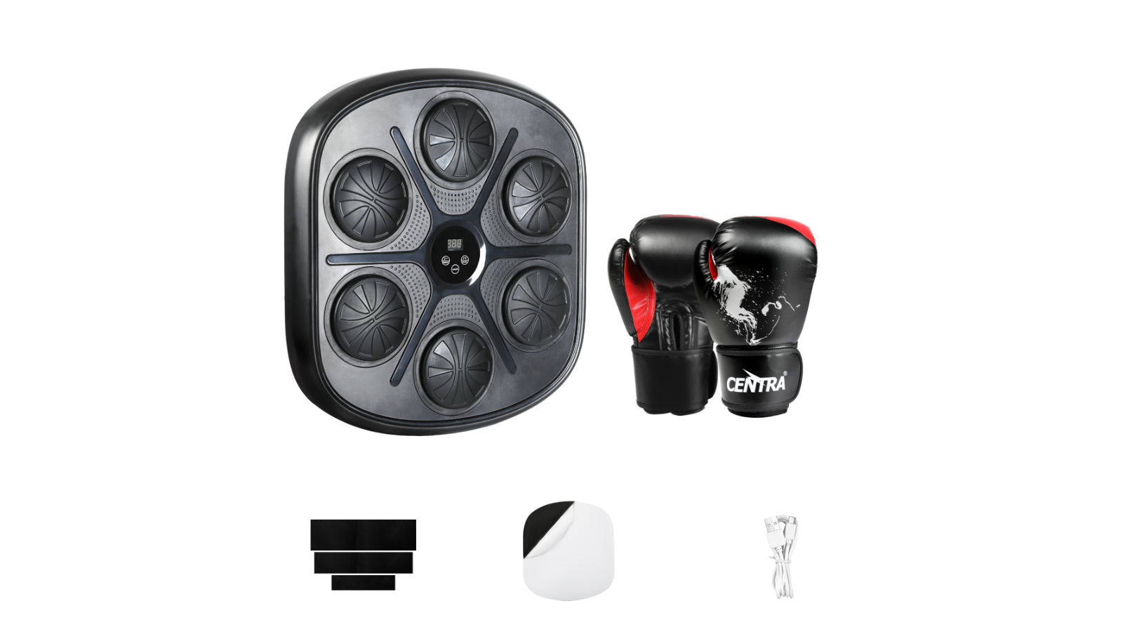 Centra Music Machine Home Training Punching Box Boxing Glove - 8oz